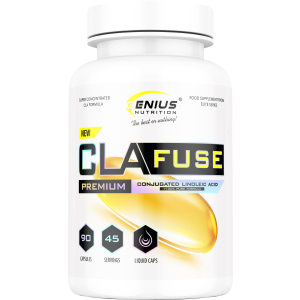 Витамины и минералы Genius Nutrition CLA FUSE 90 гелевых капсул (5405621076581) в Ужгороде