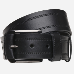 Мужской ремень кожаный Sergio Torri 17450 115-125 см Черный (2000000013824-1) лучшая модель в Ужгороде