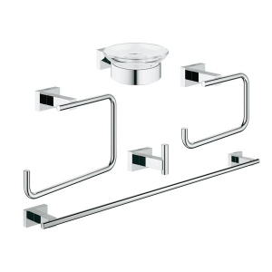 Набір аксесуарів Grohe Essentials Cube 40758001 ТОП в Ужгороді