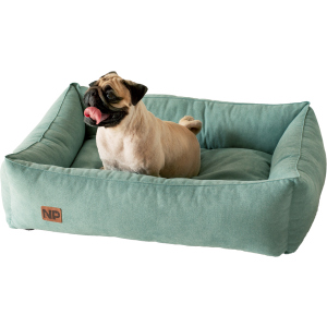 Лежак для собак Noble pet Albert 70х50х22 см Turquoise (AL2134) (00000734) лучшая модель в Ужгороде