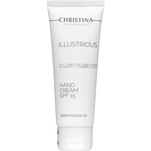 Захисний крем для рук Christina Illustrious Hand Cream SPF 15 75 мл (7290100365137) краща модель в Ужгороді