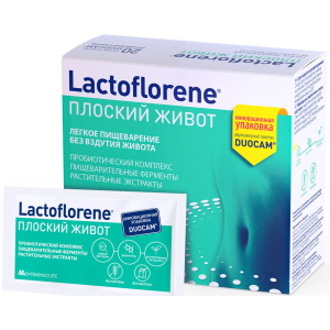 Біологічно активна добавка Lactoflorene Плоский живіт 20 пакетиків (8004995458770) ТОП в Ужгороді