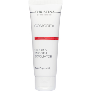 Выравнивающий скраб-эксфолиатор Christina Comodex Scrub & Smooth Exfoliator 75 мл (7290100366264) лучшая модель в Ужгороде