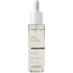 Олія для нормальної та сухої шкіри Christina Bio Satin Serum 30 мл (7290100360873) краща модель в Ужгороді