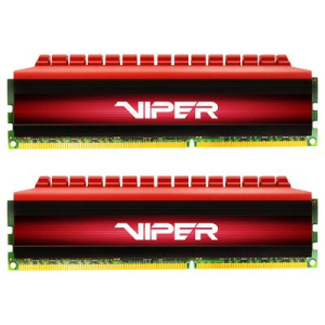 Модуль пам'яті DDR4 32GB (2x16GB) 3200 MHz Viper 4 Red Patriot (PV432G320C6K) в Ужгороді