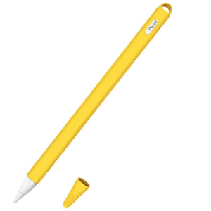 Чохол TPU Goojodoq Hybrid Ear для стілуса Apple Pencil 2 Yellow краща модель в Ужгороді