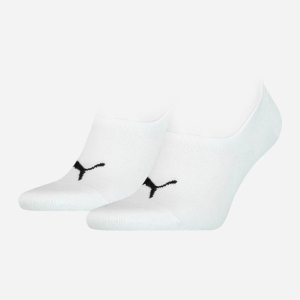 Носки Puma Unisex Footie 2P High C 90798102 35/38 2 пары White (8720245034661) лучшая модель в Ужгороде