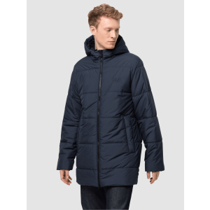 Пуховик синтетический Jack Wolfskin North York Jacket M 1206381-1010 L Темно-синий (4060477927046) ТОП в Ужгороде