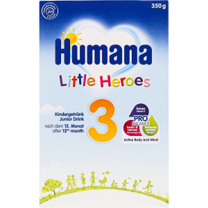 Молочная сухая смесь Humana Little Heroes 3 350 г (4031244705167) лучшая модель в Ужгороде