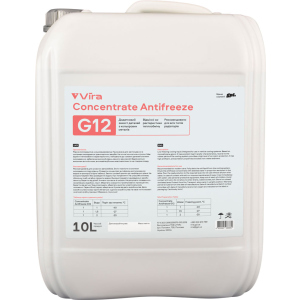 Жидкость охлаждающая Vira Concentrate Antifreeze G12 красная 10 л (VI4001) лучшая модель в Ужгороде