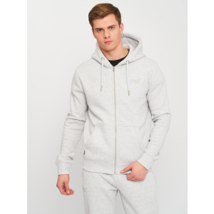 Толстовка Superdry Vintage Logo Emb Ziphood Bb M2011883A-5WB Glacier Grey Marl (5057847489333)