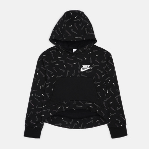 Худи детское Nike G NSW Flc Aop Hoodie DD7377-010 134-140 см S Черное (0195237935000) рейтинг