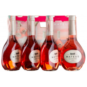 Вино Mateus Rose Multi-Pack рожеве напівсухе 0.25 л 4 шт 11% (5601012011425) краща модель в Ужгороді