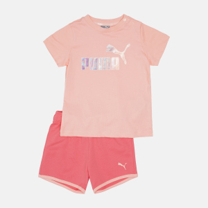 Спортивний костюм дитячий Puma Minicats Set 58662226 86 см Apricot Blush (4063697350823) ТОП в Ужгороді