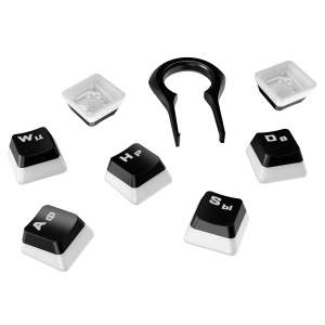 Набір ковпачків для механічних клавіатур HyperX Pudding Keycaps (HKCPXA-BK-RU/G) краща модель в Ужгороді