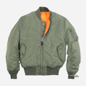 Бомбер двусторонний Alpha Industries MA-1 M Sage Green ТОП в Ужгороде