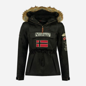 Куртка Geographical Norway WR034H-010 XXL Чорна (3543115237901) краща модель в Ужгороді