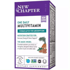 Ежедневные Мультивитамины, Only One, One Daily Multivitamin, New Chapter, 72 таблетки (727783003607) надежный