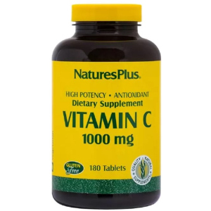 Витамин C, Vitamin C, 1000 мг, Nature's Plus, 180 таблеток (097467022904) ТОП в Ужгороде