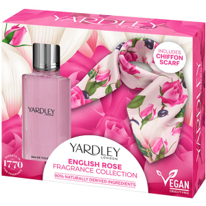 Набір Yardley Туалетна вода Yardley English Rose 50 мл + Косинка (5056179303676) ТОП в Ужгороді