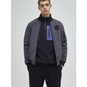 Бомбер Pull & Bear 4711/503/611 XL Графіт світловідбиваючий (04711503611056) надійний