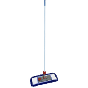 Швабра Wermop 120 см із насадкою Extra Cotton Wet Mop 40 см Синя (SA0004) ТОП в Ужгороді