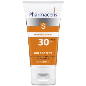 Зволожуючий сонцезахисний крем для обличчя Pharmaceris S Sun Protect SPF30 50 мл (5900717149014)