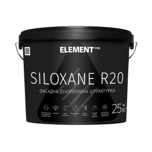 Фасадна штукатурка ELEMENT PRO SILOXANE R20 25 кг Прозора в Ужгороді