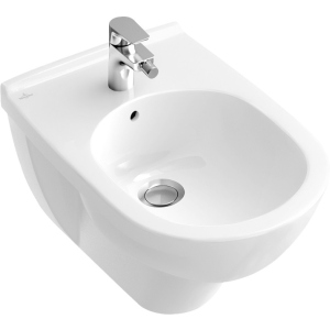 Біде підвісне VILLEROY&BOCH O.NOVO білий (без змішувача) 54600001 краща модель в Ужгороді