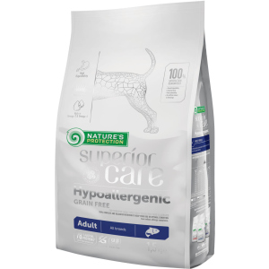 Сухий корм для собак Nature's Protection Superior Care Hypoallergenic Grain Free Adult All Breeds 1.5 кг (NPSC45796) (4771317457967) краща модель в Ужгороді