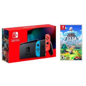 Nintendo Switch Neon blue/red - Обновлённая версия + The Legend of Zelda: Link's Awakening в Ужгороде