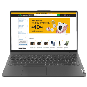 Ноутбук Lenovo IdeaPad 5 15ALC05 (82LN00Q3RA) Graphite Grey