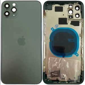 Кришка задня iPhone 11 Pro Max з рамкою Midnight Green Copy в Ужгороді