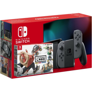 Nintendo Switch Gray (Upgraded version) + Nintendo Labo: Vehicle Kit ТОП в Ужгороді