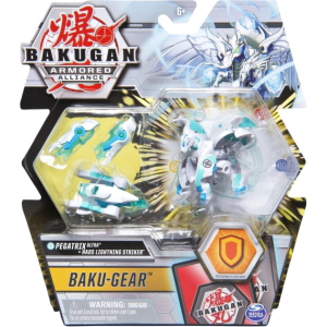 Ігровий набір Spin Master Bakugan Armored Alliance Бойовий Ультра бакуган зі зброєю Пегатрікс (SM64443-2) (778988297858) краща модель в Ужгороді