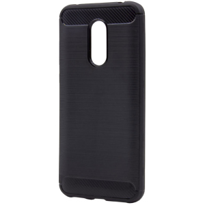 Панель GlobalCase Leo для Xiaomi Redmi 5 Plus Black (1283126482885) краща модель в Ужгороді