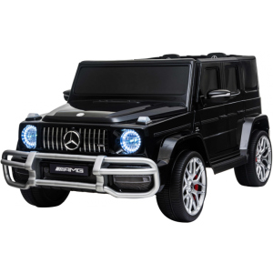 Электромобиль Kidsauto Двухместный Mercedes-Benz G63 AMG 4WD (S 307 чёрный лак) (6903351803075Black) ТОП в Ужгороде