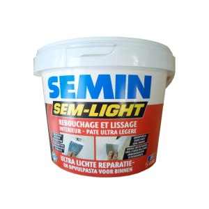 Шпатлевка сверхлегкая SEMIN SEM-LIGHT ремонтная 5л