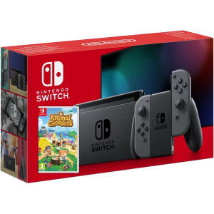 Nintendo Switch Gray (Upgraded version) + Игра Animal Crossing: New Horizons (русская версия) рейтинг