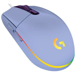 Мышь Logitech G102 Lightsync USB Lilac (910-005854) лучшая модель в Ужгороде