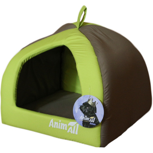 Домик для собак и кошек AnimAll Ат 0898 Wendy S Green 38 x 38 x 29 см (2000981180898) ТОП в Ужгороде