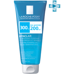 Гель-мусс La Roche-Posay Effaclar для очищения жирной проблемной кожи лица 300 мл (3337875549486) ТОП в Ужгороде