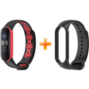 хорошая модель Xiaomi Mi Band 5 MiJobs Sport Black/Red (MJ5-SP006BR)