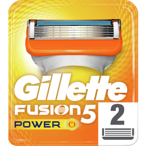 Сменные картриджи для бритья (лезвия) мужские Gillette Fusion5 Power 2 шт (7702018877560) лучшая модель в Ужгороде