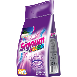 Порошок для стирки Signum Color 10 кг (5900308776667) рейтинг