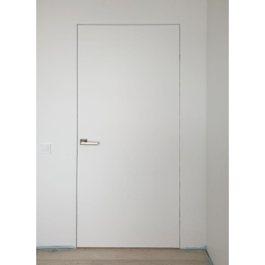 хорошая модель Межкомнатная дверь Gradius 600х2040 белая скрытого монтажа