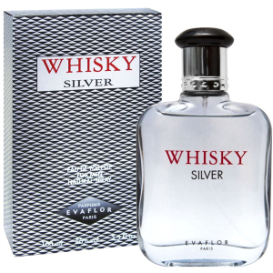 Туалетна вода для чоловіків Evaflor Whisky Silver 100 мл (ROZ6400103884) ТОП в Ужгороді