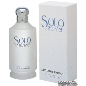 Туалетна вода унісекс Luciano Soprani Solo Soprani Eau de Toilette 50 мл (767418214633) краща модель в Ужгороді