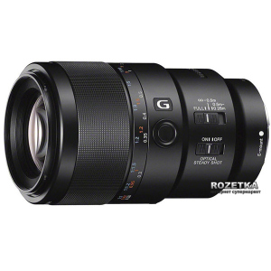 Sony 90mm f/2.8 G Macro для камер NEX FF (SEL90M28G.SYX) краща модель в Ужгороді