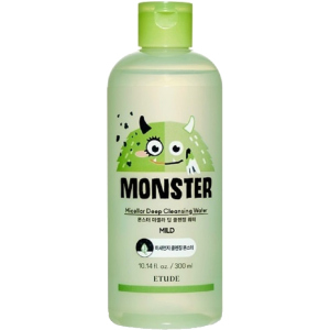 Міцелярна вода Etude House Monster Micellar Deep Cleansing Water з екстрактом алое віра 300 мл (8809667995580) рейтинг